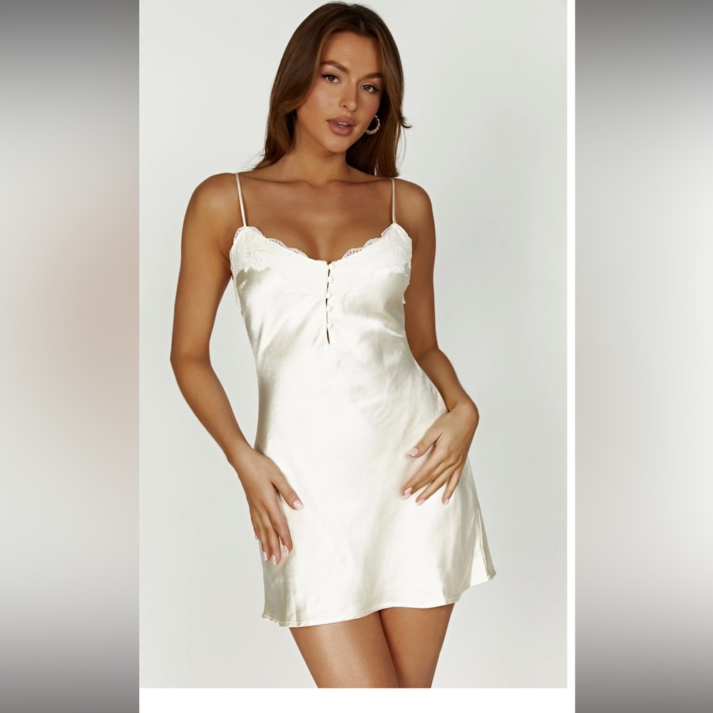 Meshki Satin Slip Dress